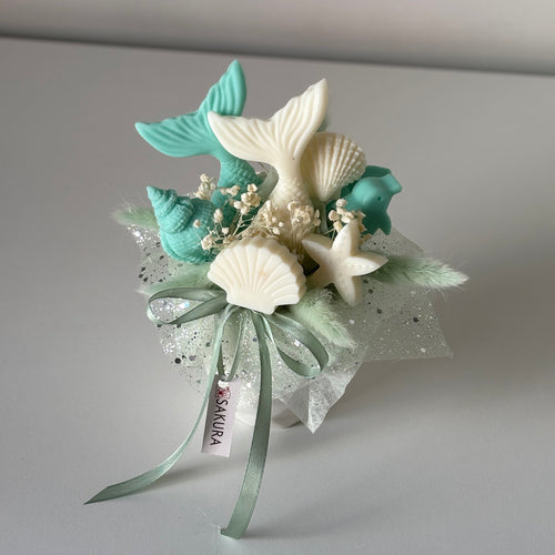 Kεραμικό Kασπώ- Mint Mermaid tails Vase