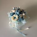 Κεραμικό Kασπώ - Blue Flower Bouquet